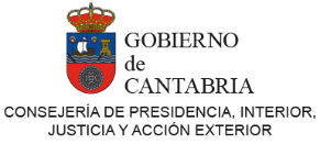 Gobierno de Cantabria. Consejera de Presidencia, Interior, Justicia y Accin Exterior